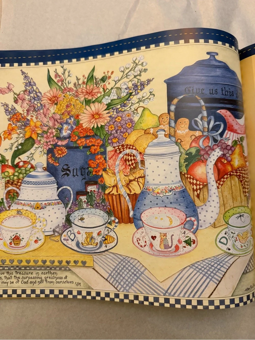 A Country Sampler of Simple Blessings Hardcover Book Ellen Stouffer & Peg Short